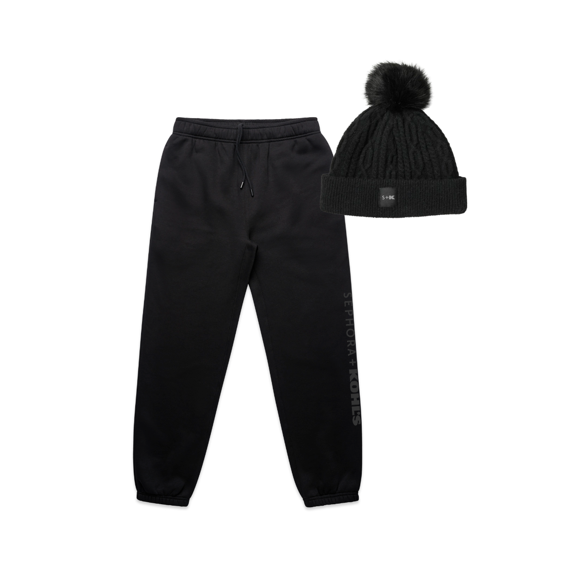 Relaxed Sweat Pant + Beanie