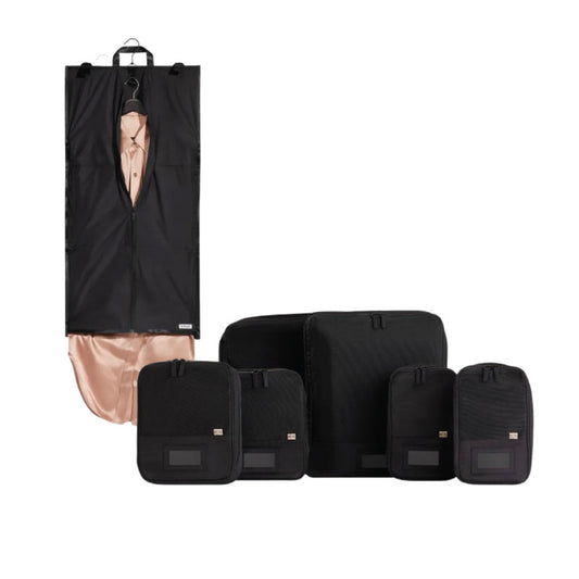 6pc Packable Cubes + Garment Sleeve