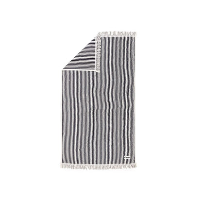 The Beach Towel - Laurens Navy Stripe