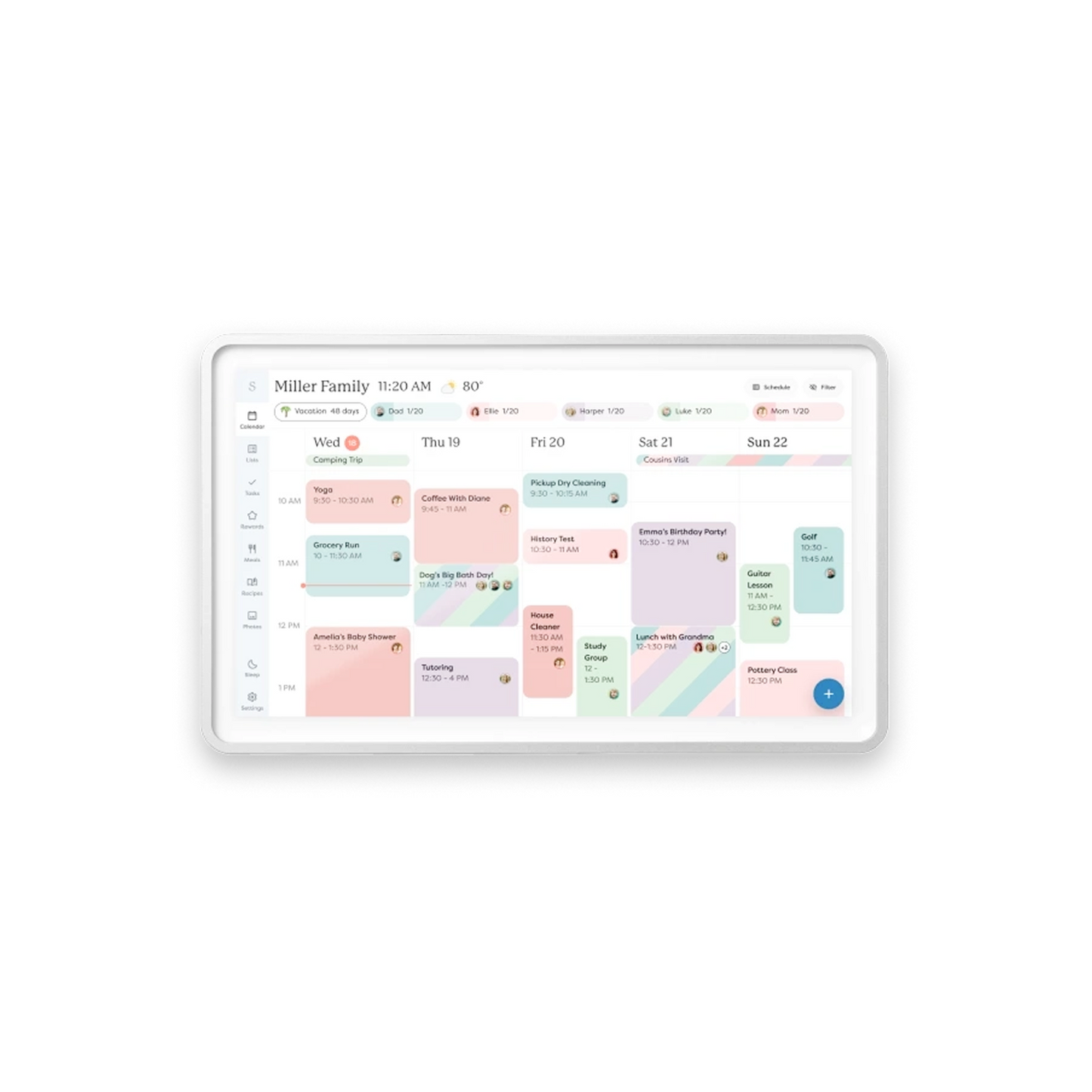 Skylight Digital Calendar - 15"