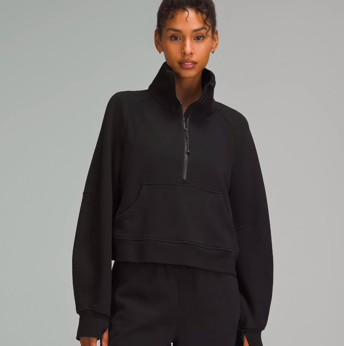 Lululemon Scuba Oversized Funnel-Neck Half Zip (Women's)