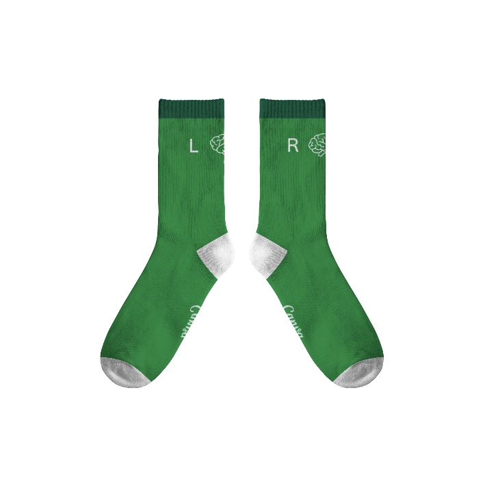 Left and Right Brain Socks