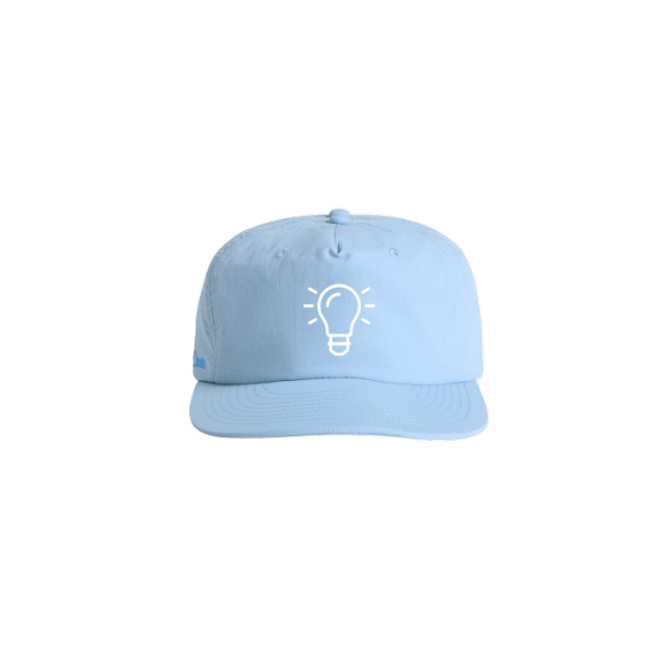 Thinking Lightbulb Surf Snapback Cap (CC25)