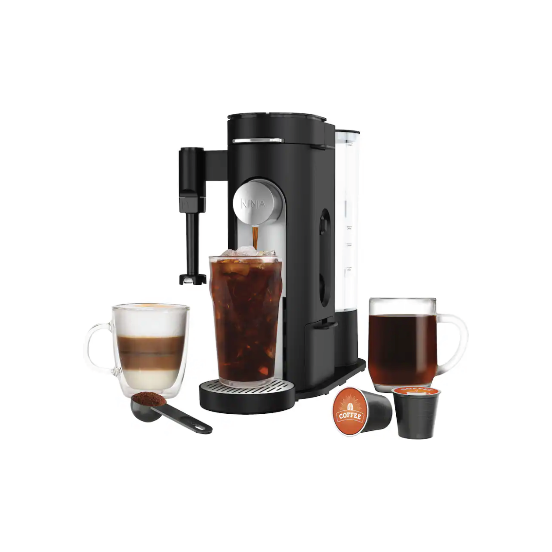 Ninja® Pods & Grounds Specialty Single-Serve Iced Coffee Maker