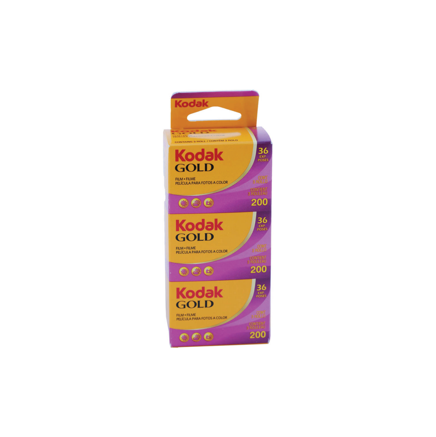 KEEPITFVN® THE KIFCAM RELOADABLE CAMERA BLACK + 35MM 3pack Kodak Film