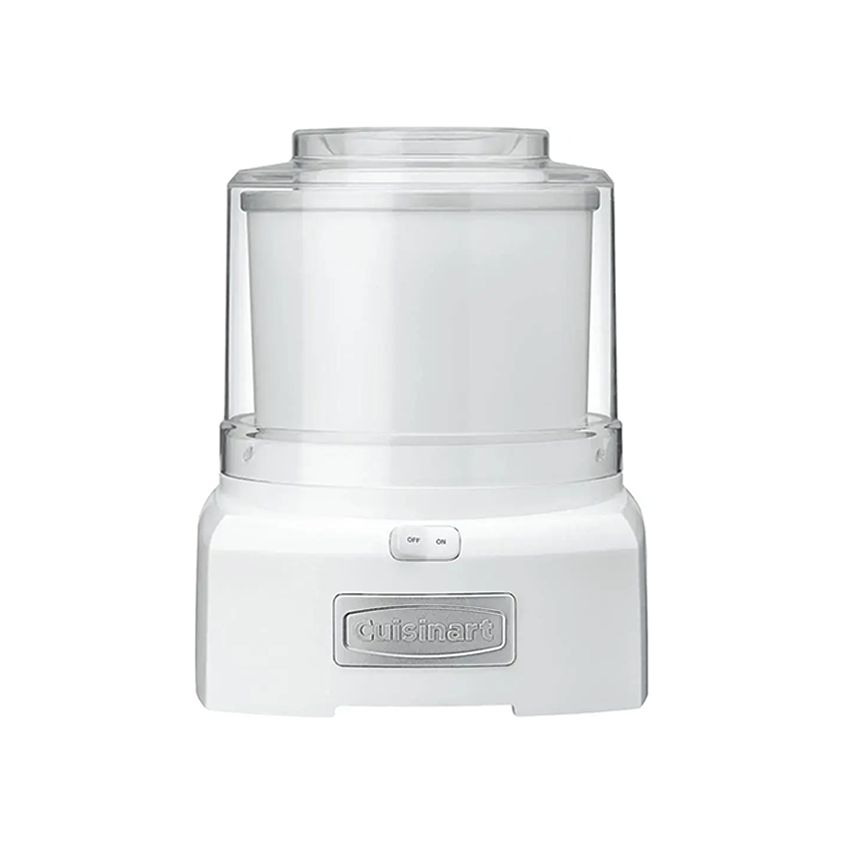 Cuisinart - 1.5-Quart Ice Cream and Sorbet Maker - White