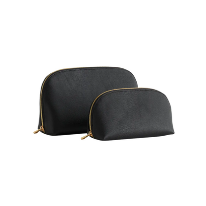 Italian Leather Pouch Travel Set